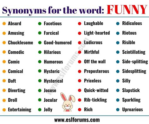 funny synonym